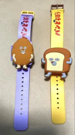 パンどろぼう　ガチャガチャ　腕時計2個セット