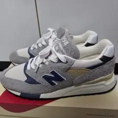 美品)New Balance 997WEBグレー/ネイビー - メルカリ