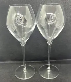ワイングラス 2個セット クリスタル調 グラス 高さ22㎝ 酒器 食器