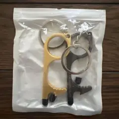 非接種ドアオープナーキーホルダー 2個セット
