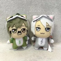 アイドリッシュセブン×太鼓の達人　きらどるぬいぐるみ　二階堂大和　八乙女楽　２種