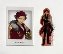 【あんスタ】10周年展示会 特典ぱしゃっつ＆ダイカットクリアシート（鬼龍紅郎）