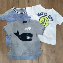 90 男の子　セット　半袖