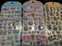 【正規品】コットンパフィーシール ズートピア　ベイマックス ドラえもん