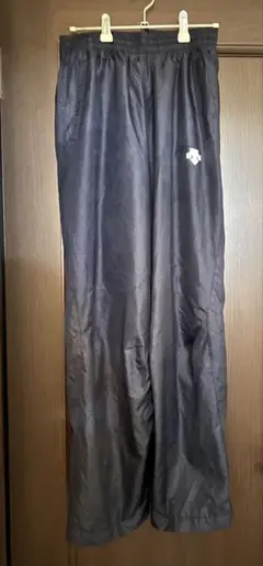 DESCENTE ブラック ランニングパンツ M シャカパン 防寒