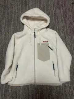 MILKFED. フリースジャケット S ホワイト