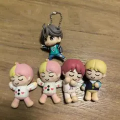 BTS TinyTAN マスコット フィギュア 5体セット Vジョングクジンテテ