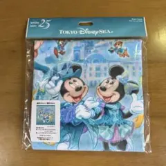 【新品未開封】東京ディズニーシー 25周年 ウォッシュタオル