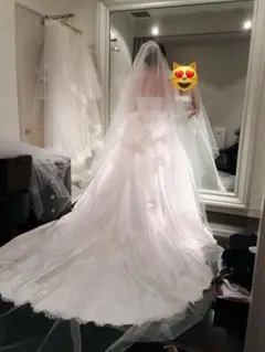 ウェディングベール　ロング