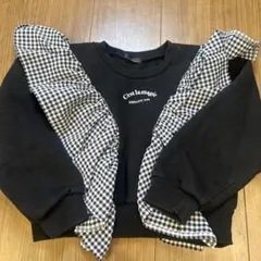 JENNI love ギンガムチェック フリル トレーナーのサムネイル