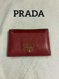 PRADA カードケース　ピンク