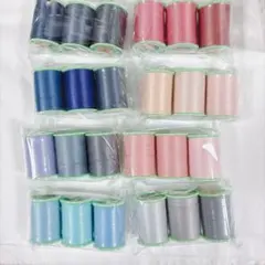 【304】シャッペスパン 手ぬい糸 24本セット ハンドメイド