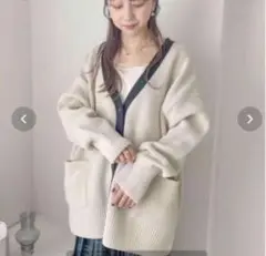 ローリーズファーム　カーディガン　アイボリー