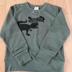 薄手トレーナー　キッズ　恐竜　130cm