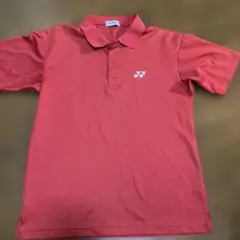 YONEX 赤 ポロシャツ Lサイズ