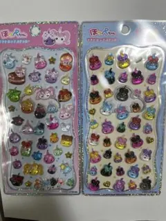 正規品　ほっぺちゃんプチドロップステッカー　2枚セット
