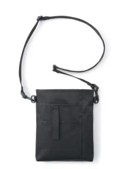 無印良品 ペン差し付きショルダーバッグ 黒