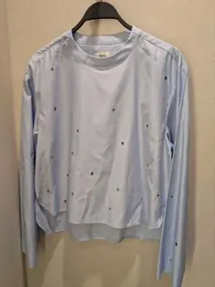 ZARA ライトブルー 長袖シャツ