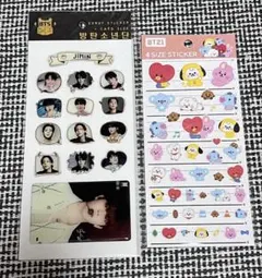 BTS JIMIN エポキシステッカー & BT21 ステッカーセット