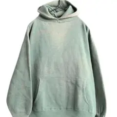 超希少&XLサイズ!VTG50’sフェードグリーンパーカースウェットシャツUSA