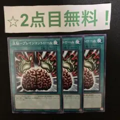 洗脳−ブレインコントロール レリーフ 3枚セット 遊戯王カード 洗脳－ブレインコントロール - メルカリ