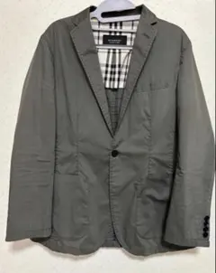BURBERRY BLACK LABEL テーラードジャケット S カーキのサムネイル