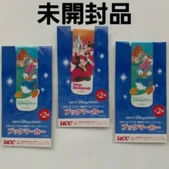 ディズニー　ミッキー　ドナルド　ブックマーカー　しおり　全2種類3枚