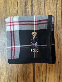 ポロ ラルフローレン ポロベア ハンカチーフ チェック柄