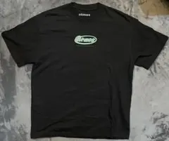 【atmos】アトモス バックプリント ピクセルロゴ Tシャツ ブラッのサムネイル