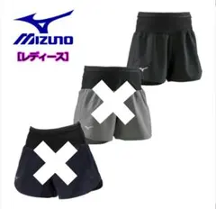 【647】MIZUNO　ショートパンツ　M　ランニングマルチポケットパンツ
