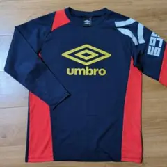 最終値下げ★umbro 長袖シャツ 160 紺/赤