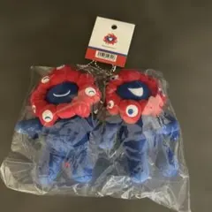 ミャクミャク2体セット キーホルダー付き