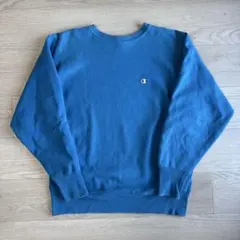 90s champion リバースウィーブ　USA製　ターコイズブルー L