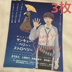 サンキューベリーストロベリー フライヤー 3枚