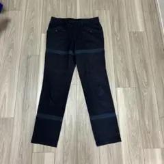 新品タグ付 LANVIN デニムパンツ 29 総柄 Y2K 日本製 希少 メンズ 