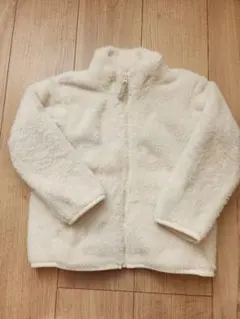 取っ手リバティ　UNIQLO　フリースジャケット