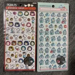 【新品正規品】ボンボンドロップシール ミニ スヌーピー サンリオ ハンギョドン