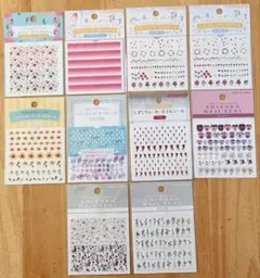 しずくウォーターネイルシール 10枚セット