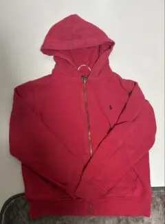 Polo Ralph Lauren ジップアップパーカー レッド