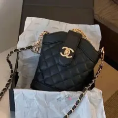 訳あり❤CHANEL❤非売品 ブラック キルティング ショルダーバッグ
