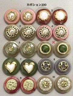 ボタンカボション200③ 3/18