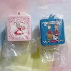 サンリオキャラクターズクッキー缶チャーム♡マロンクリームザボードビルデュオ２点