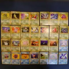 ポケモンカード　旧裏　まとめ売り　ノーマルカード28枚　複数