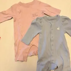 GU長袖ロンパース　2点セット　60サイズ