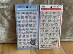 【正規品】 スティッチ 101匹わんちゃん ボンボンドロップシール　ミニ