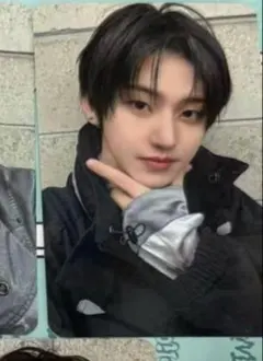 NCT WISH リク 着用 ジップパーカー Untitled Starrynight Stripe Hood Zip Up Black - UNTITLED | 60