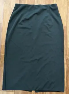 ユニクロ タイトスカート ナロースカート グリーン系 XXL