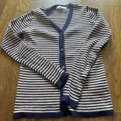 AMERICAN HOLIC ストライプカーディガン M