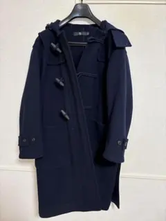 ユニクロ UNIQLO +J　ウールオーバーサイズダッフルコート S ネイビー