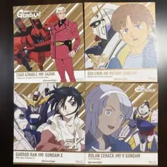 ガンダムカフェ 特典コースター 4枚セット
